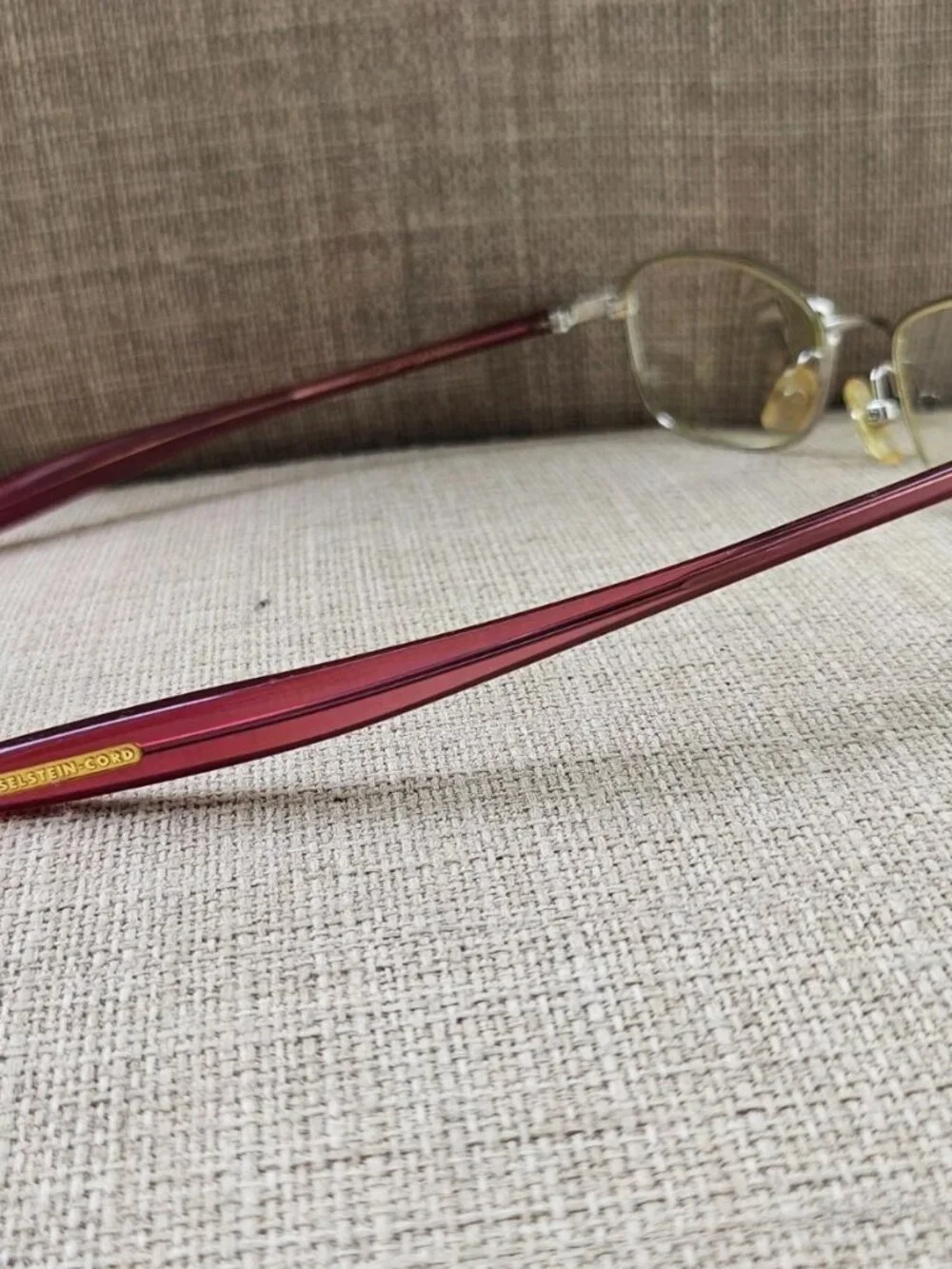 Vintage Kieselstein Cord Eyeglasses Frame Titanium Savanah Eyewear Glasses Japan